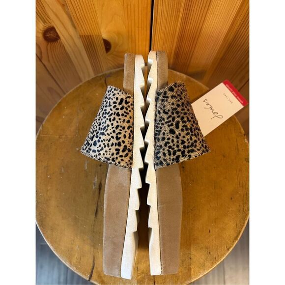 JOULES MARLOW SLIDES SANDALS LEAPORD SZ 7 NWT Read - Picture 7 of 11